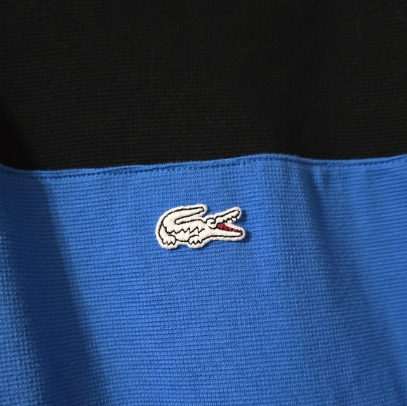 Lacoste Men's Original Fit Colorblock Pique Polo Shirt, Short Sleeves, Size XL. - Picture 5 of 8